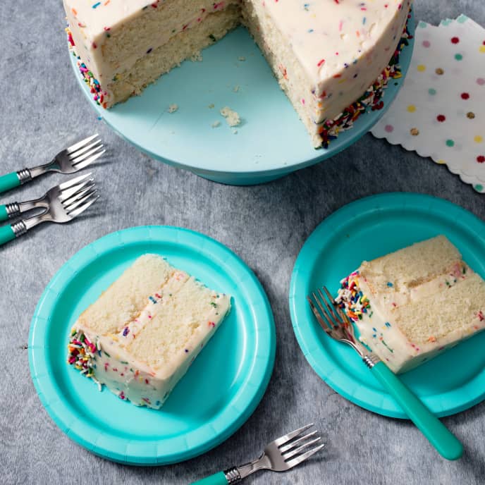 Confetti Layer Cake Recipe for Kids America's Test Kitchen Kids